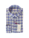 Luciano Barbera Checked Buttoned Shirt In Multi