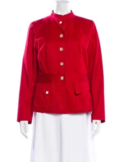 Pre-owned Luciano Barbera Evening Jacket In Red