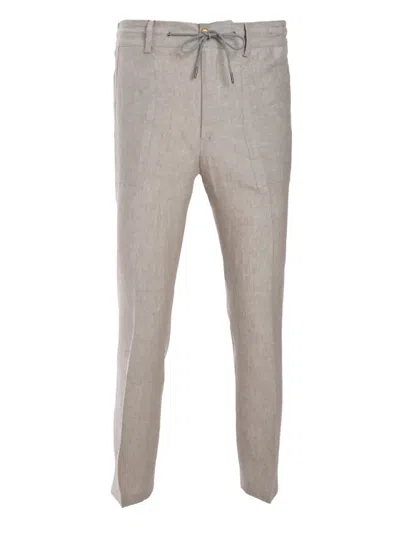 Luciano Barbera Linen Trousers