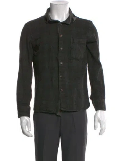 Pre-owned Luciano Barbera Long Sleeve Shirt In Green