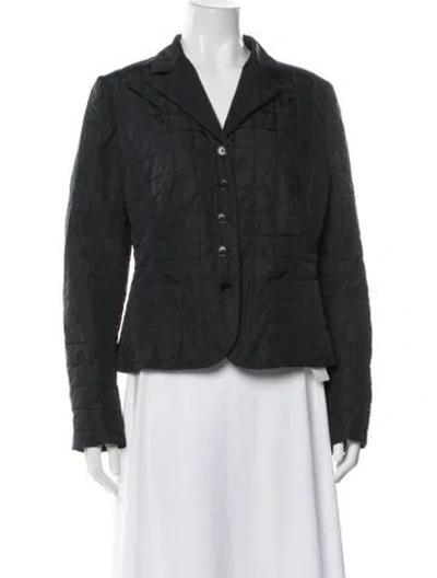 Pre-owned Luciano Barbera Nylon Blazer In Gray