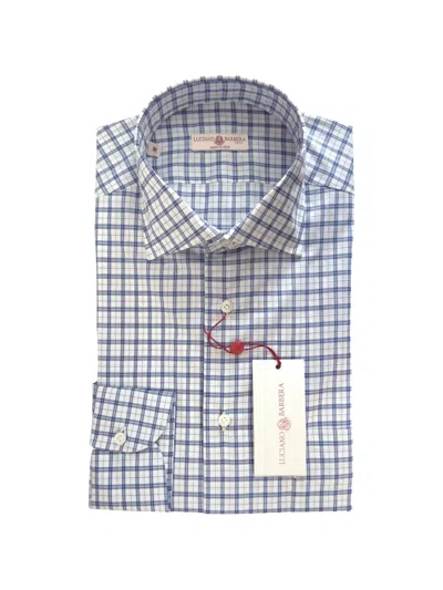 Luciano Barbera Plaid-pattern Button-down Shirt In Multi
