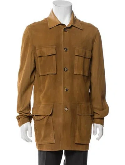Pre-owned Luciano Barbera Utility Jacket In Neutral