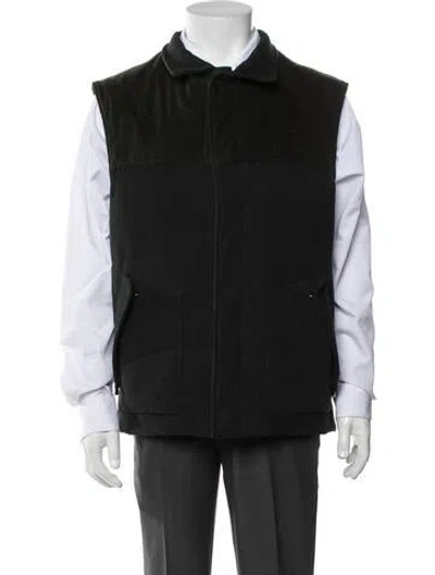 Pre-owned Luciano Barbera Vest In Black