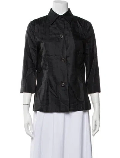 Pre-owned Luciano Barbera Vintage Blazer In Black