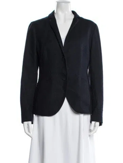 Pre-owned Luciano Barbera Wool Blazer In Blue