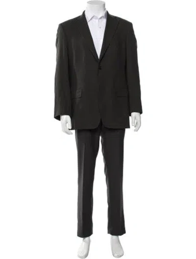 Pre-owned Luciano Barbera Wool Jacket In Gray