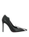 Luciano Padovan Woman Pumps Black Size 8 Leather