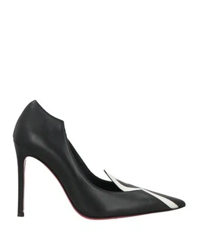 Luciano Padovan Woman Pumps Black Size 8 Leather