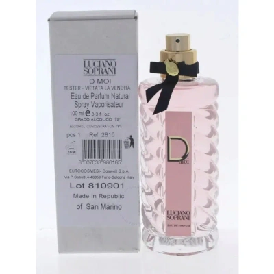Luciano Soprani Ladies D Moi Edp Spray 3.4 oz (tester) Fragrances 8007033980165 In White