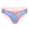 Luciela Women's Blue / Pink / Purple Pink Poppy Brief In Pink/purple