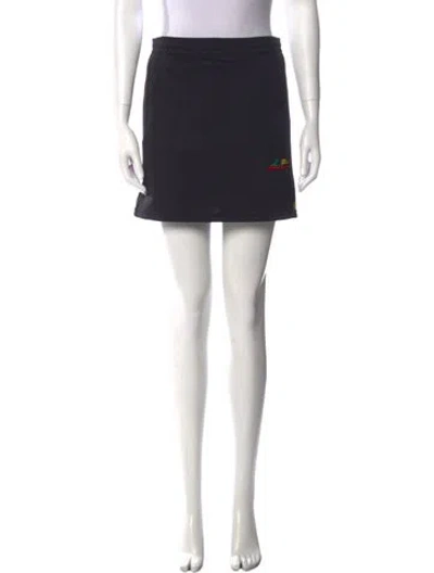 Pre-owned Lucien Pellat-finet Mini Skirt In Blue