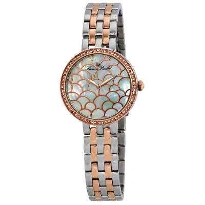 Lucien Piccard Ava Mother Of Pearl Dial Ladies Watch Lp-28022-sr-22mop In Two Tone  / Gold Tone / Mother Of Pearl / Rose / Rose Gold Tone