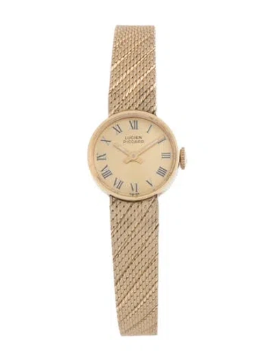 Pre-owned Lucien Piccard Classic Watch, 17mm In Multicolor