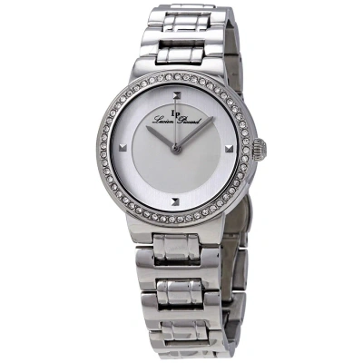 Lucien Piccard Grace White Dial Ladies Watch Lp-28024-22s In Silver / White