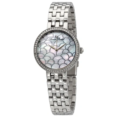 Lucien Piccard Lauren Mother Of Pearl Dial Ladies Watch Lp-28021-11mop In Mother Of Pearl / Silver