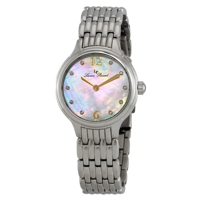 Lucien Piccard Lauren Mother Of Pearl Dial Ladies Watch Lp-28021-22mop In Gold Tone / Mother Of Pearl
