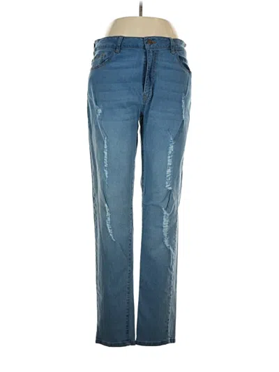 Pre-owned Lucky & Blessed Jeans In Blue