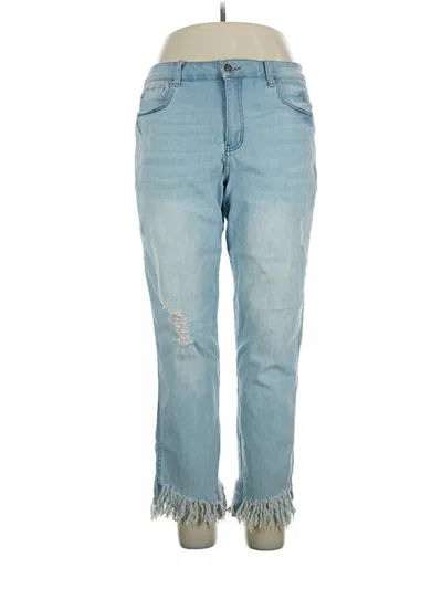 Pre-owned Lucky & Blessed Jeans In Blue