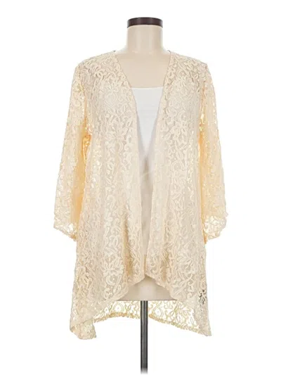 Pre-owned Lucky & Blessed Kimono In Ivory
