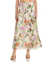 Lucky & Coco Printed Maxi Skirt In Animal Print