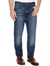 LUCKY BRAND 121 MENS TENCEL MEDIUM WASH STRAIGHT LEG JEANS