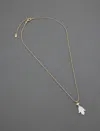 Lucky Brand 14k Gold Plated Hamsa Pendant