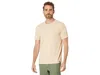 Lucky Brand 7m62749 T-shirt Men's Xl Beige Crewneck Short Sleeve Pullover Mcy64 In Brown