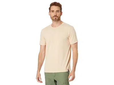 Lucky Brand 7m62749 T-shirt Men's Xl Beige Crewneck Short Sleeve Pullover Mcy64 In Brown