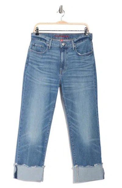 Lucky Brand '90s High Waist Crop Loose Fit Jeans In Blue