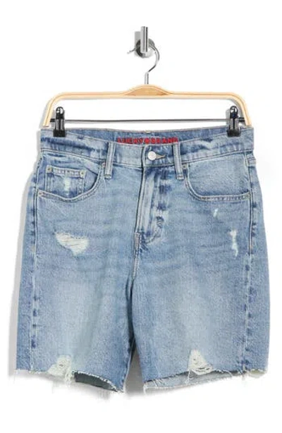 Lucky Brand '90s Loose Denim Shorts In Blue
