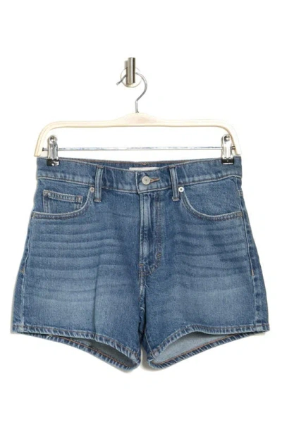 Lucky Brand '90s Midi Denim Shorts In Blue