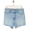 Lucky Brand '90s Midi Denim Shorts In Summer Nights - Dest
