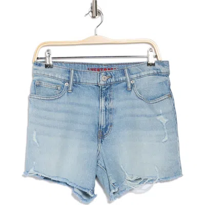 Lucky Brand '90s Midi Denim Shorts In Summer Nights - Dest