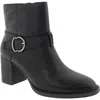 Lucky Brand Achelle Womens Leather Bootie Mid-calf Boots In Black