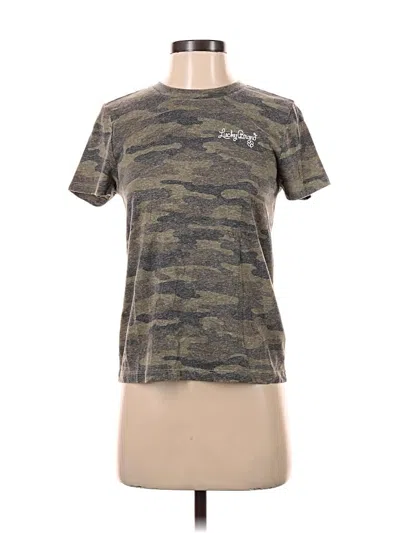 Pre-owned Lucky Brand Active T-shirt In Gray