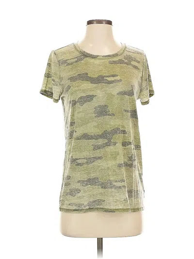 Pre-owned Lucky Brand Active T-shirt In Green