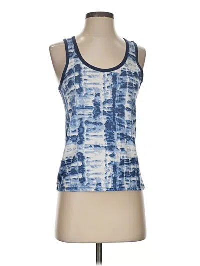 Pre-owned Lucky Brand Active Tank Top In Blue