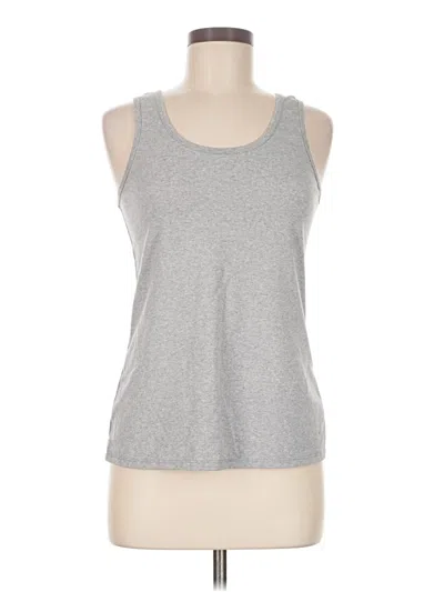 Pre-owned Lucky Brand Active Tank Top In Gray
