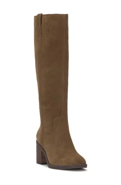 Lucky Brand Adana Knee High Boot In Sahara Palm