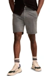 Lucky Brand Adventure Flat Front Stretch Shorts In Dark Slate