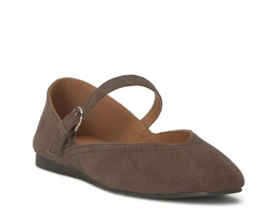 Lucky Brand Albajane Mary Jane Flat In Brown