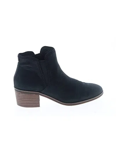 Pre-owned Lucky Brand Ankle Boots In Black