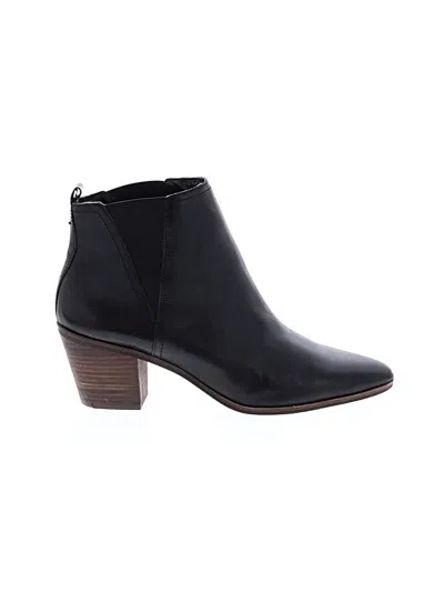 Pre-owned Lucky Brand Ankle Boots In Black