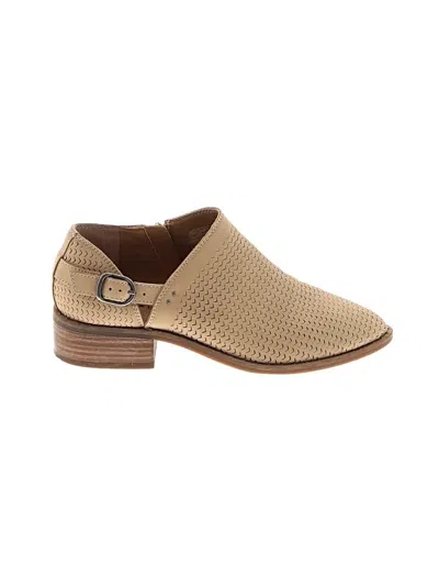 Pre-owned Lucky Brand Ankle Boots In Tan