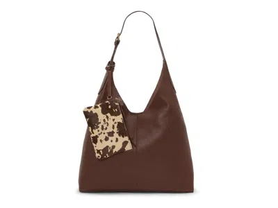 Lucky Brand Anny Leather Hobo Bag In Brown
