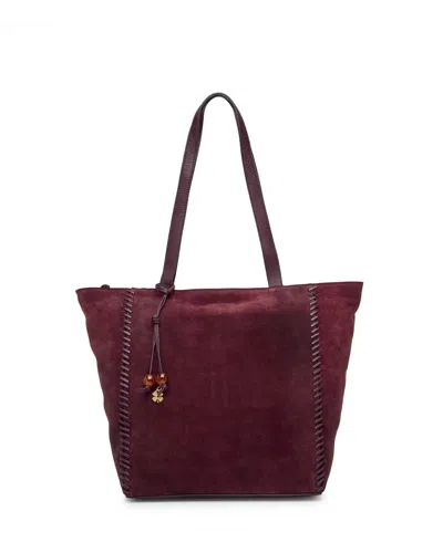 Lucky Brand Anya Tote In Burgundy