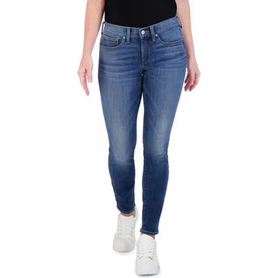 Lucky Brand Ava Mid Rise Skinny Jeans In Lb Blue Vibe