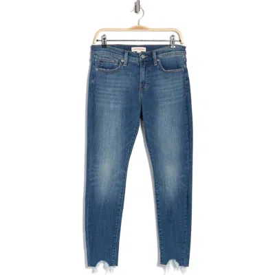 Lucky Brand Ava Raw Hem Skinny Jeans In Cypress Chew