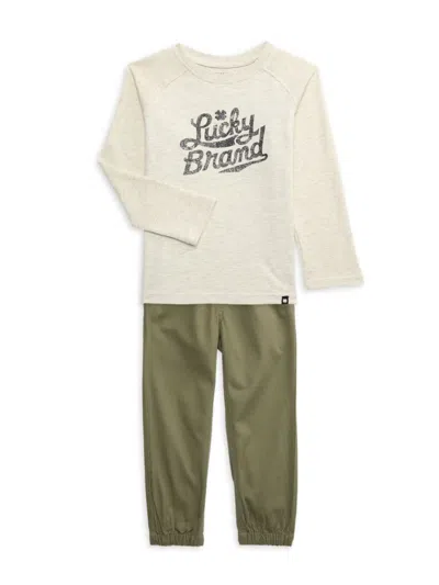 Lucky Brand Baby Boy's 2-piece Tee & Joggers In Assorted